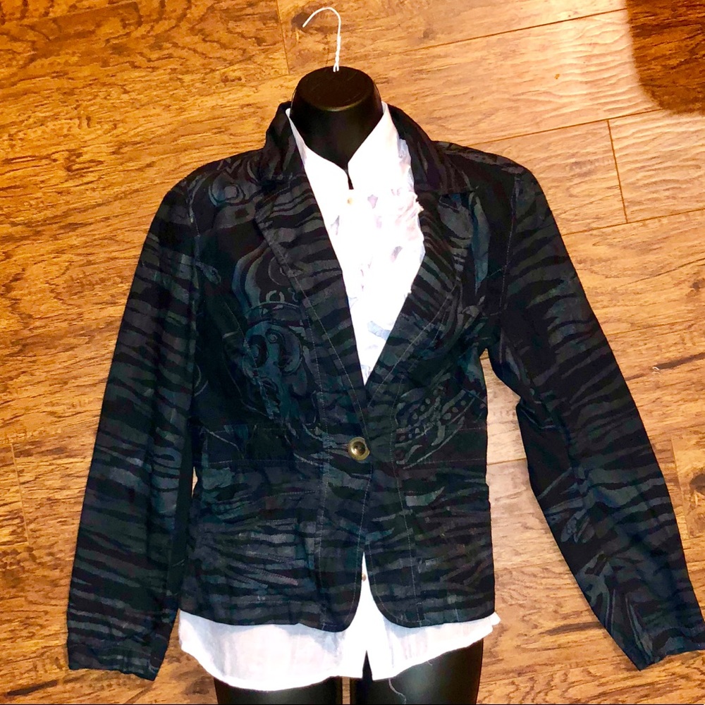 Chico’s very light weight black blazer. Chico’s 1
